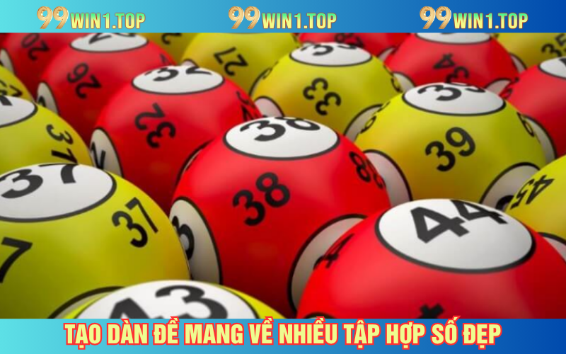Tạo dàn đề là phương pháp dễ nhận được chiến thắng khi chơi lô đề
